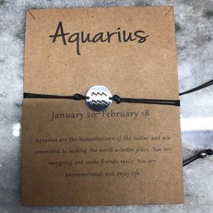 Zodiac Sign Aquarius Bracelet